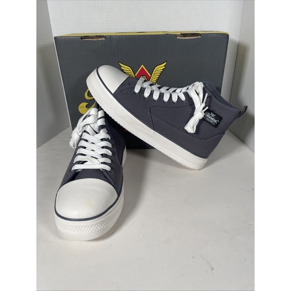 Thorogood 808-2200 Warehouse Mid Height Safety Toe Work Shoes Mens Size 9.5 Gray - Picture 5 of 5